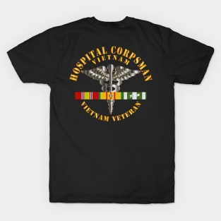 Hospital Corpsman w Vietnam SVC Ribbons X 300 T-Shirt